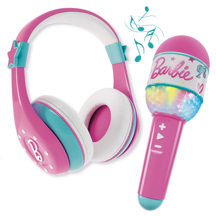 Εικόνα για ΑΚΟΥΣΤΙΚΑ ΚΑΙ ΜΙΚΡΟΦΩΝΟ BLUETOOTH BARBIE SOUND YOUR STYLE